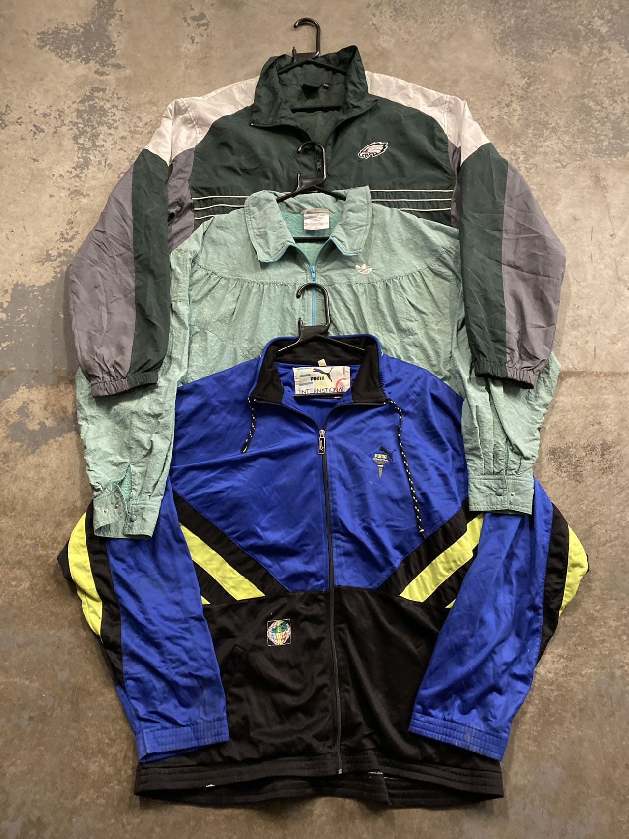 Branded Shell Windbreaker Jackets Northern Pole Vintage Wholesale