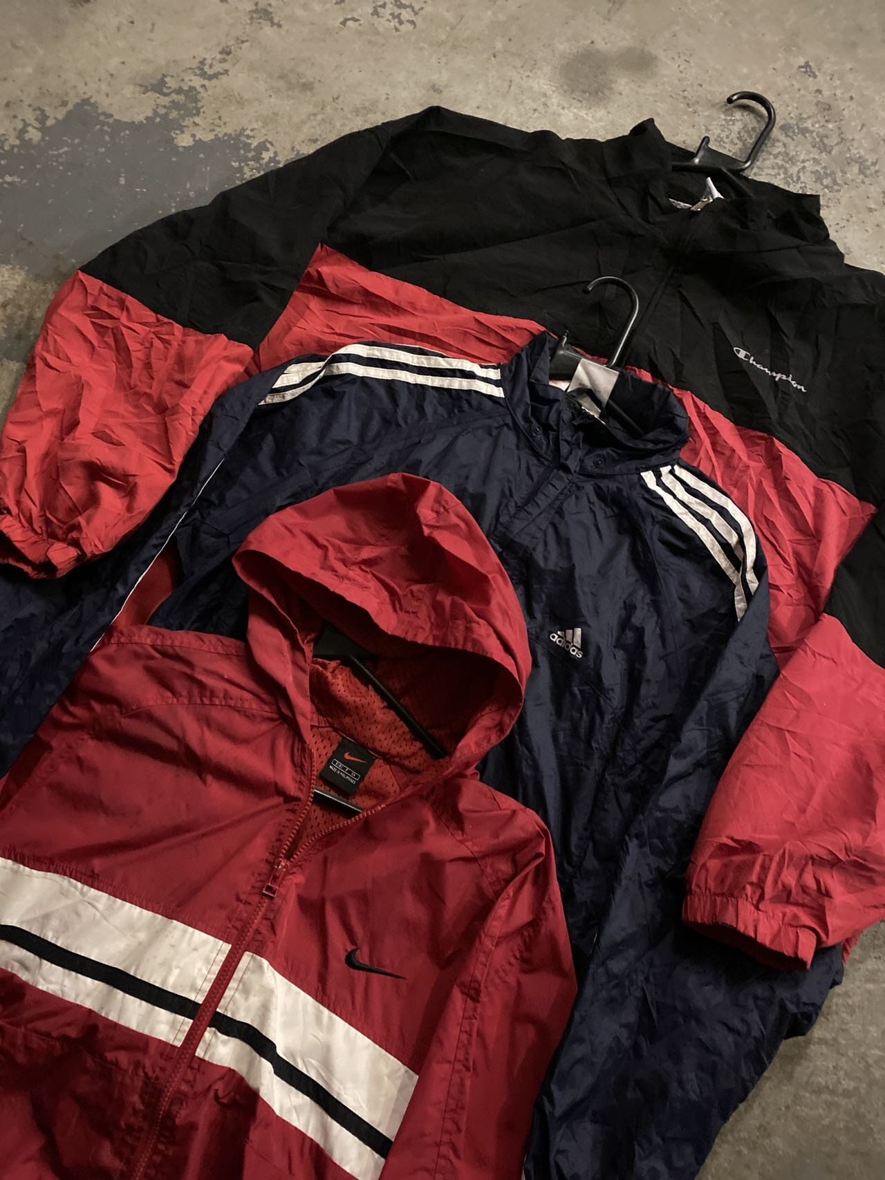 Branded Shell Windbreaker Jackets Northern Pole Vintage Wholesale