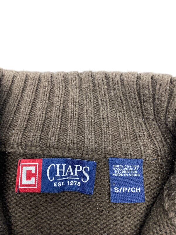 Brown Chaps Knitwear Sweater Men's Small Northern Pole Vintage Wholesale 