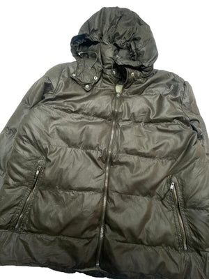 Brown Lee Puffer Jacket Men's XL Northern Pole Vintage Wholesale 