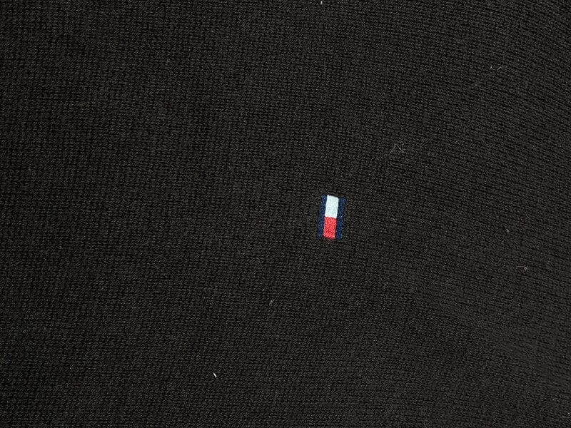 Brown Tommy Hilfiger V-neck Sweater Men's Medium Northern Pole Vintage Wholesale 