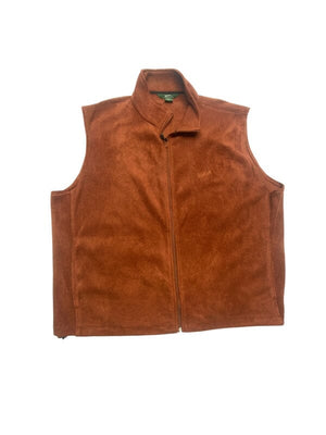 Brown Woolrich Fleece Gilet Men's XXL Northern Pole Vintage Wholesale 