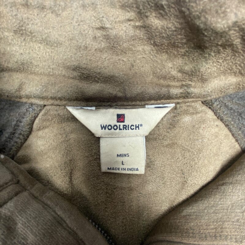 Brown Woolrich Fleece Men's Large Northern Pole Vintage Wholesale 