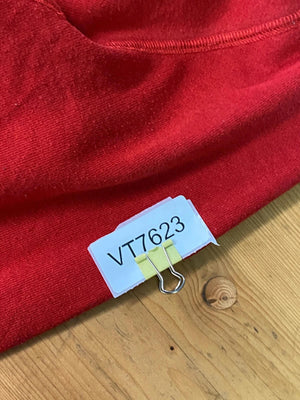 Adidas Red Logo Crewneck Sweatshirt