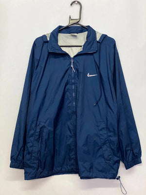 Vintage Nike Blue Windbreaker Jacket – Men’s L