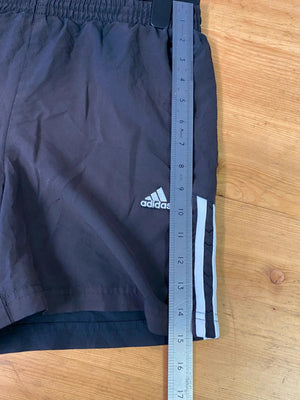 Adidas Black 3-Stripes Sports Shorts