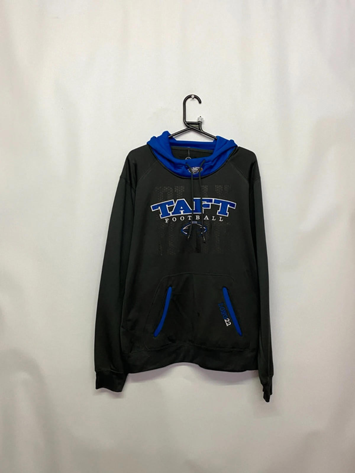 TAFT Football Black & Blue Hoodie by X-Grain