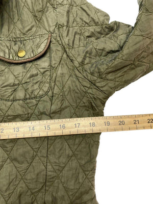 Green Barbour Quilted Jacket Women's Large