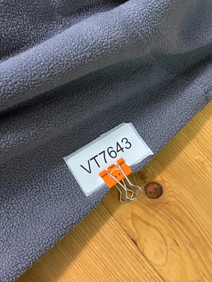 Vintage Kappa Grey 1/4 Zip Fleece Pullover