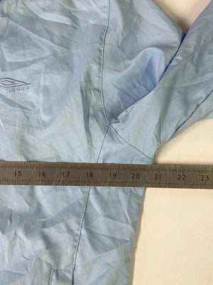 Umbro Light Blue Windbreaker Jacket (Youth 16A / Small)