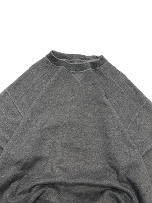 Vintage Grey Starter Chest Logo Sweatshirt Men's Medium
