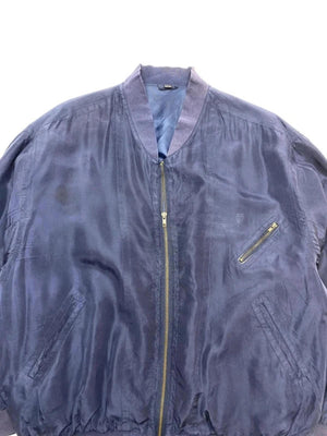 Navy Bomber Jacket Men's Large