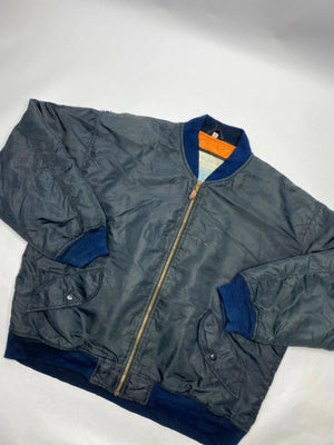 Vintage Straight Line Company MA-1 Bomber Jacket