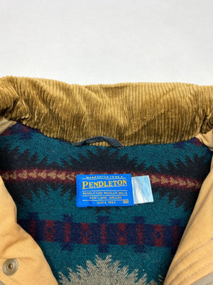 Pendleton Wool Lined Canvas Bomber Jacket
