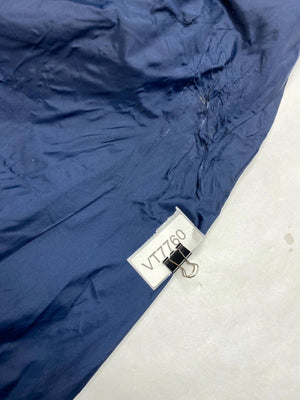 Adidas Vintage Navy Windbreaker Hooded Jacket (Men’s D8 / L)