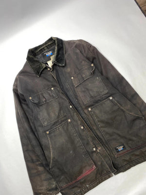 Polo Ralph Lauren Men's Utility Jacket Black Waxed Cotton