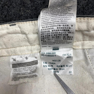 Grey Levi Strauss & Co. Straight Trousers men's W32