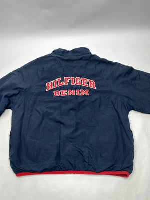 Tommy Jeans Hilfiger Denim Navy & Red Jacket