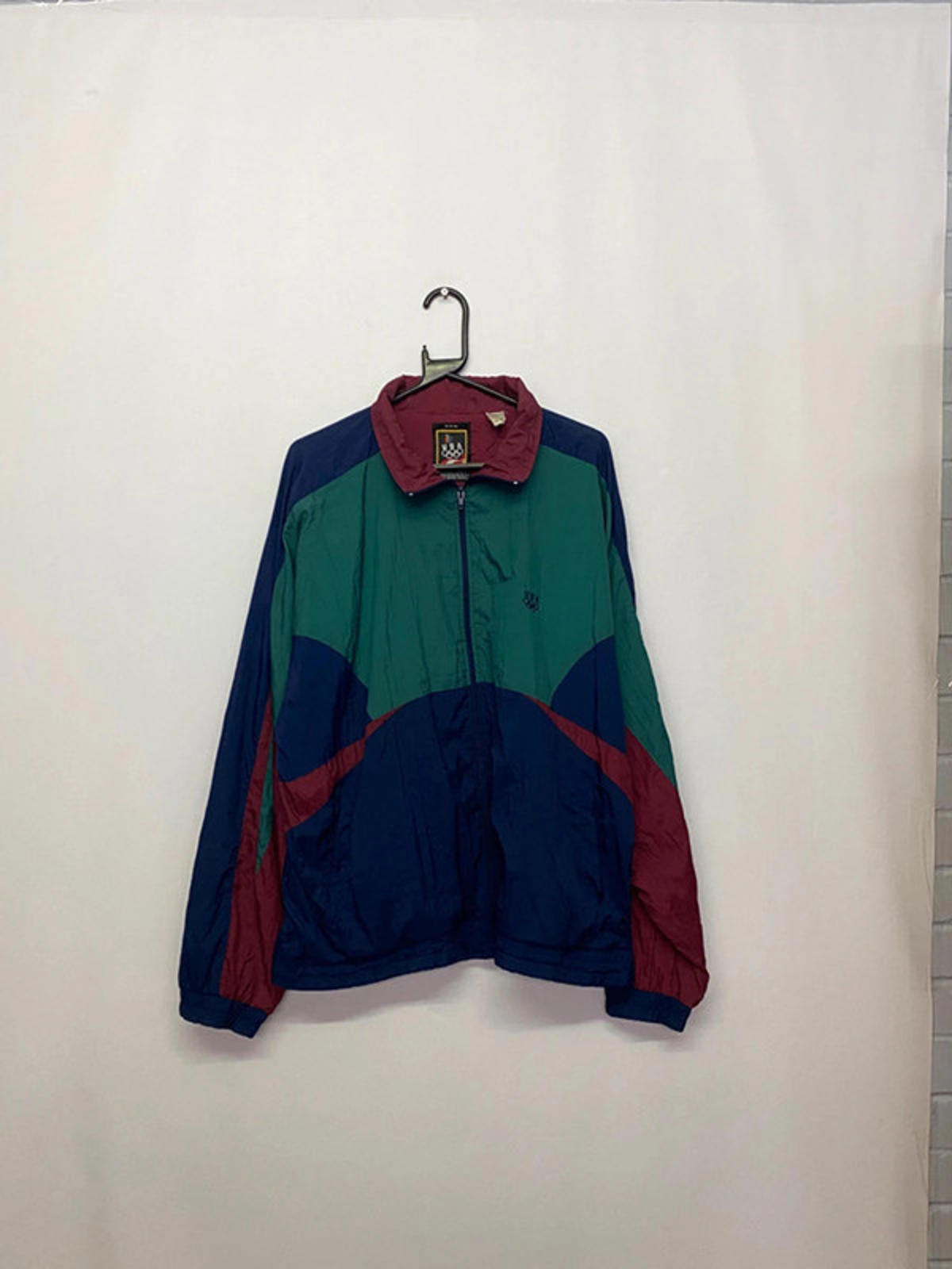Vintage USA Olympic Windbreaker Jacket – Colorblock (JC Penney Exclusive)