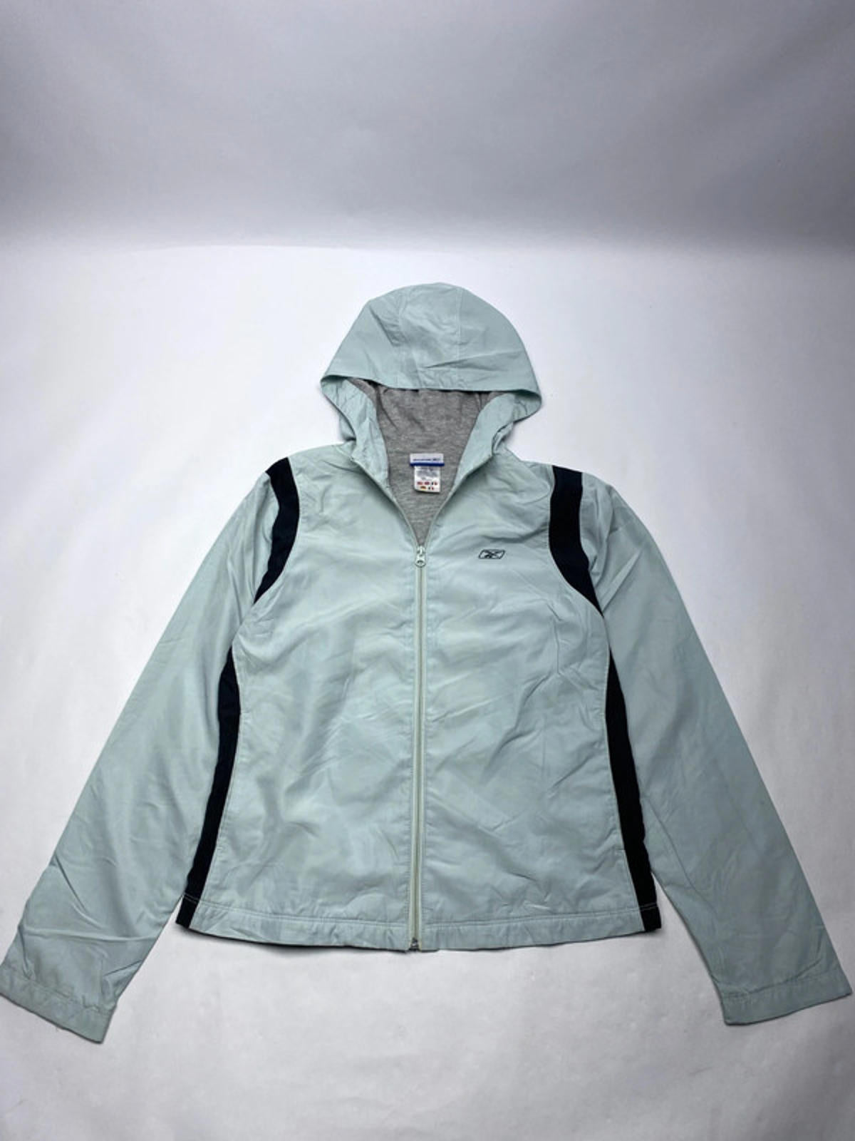 Reebok Women’s Light Mint Full-Zip Hooded Jacket