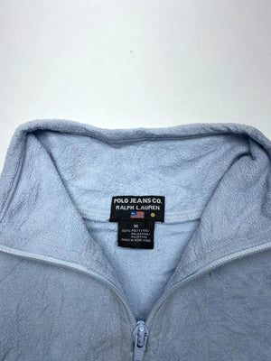 Polo Jeans Co. Ralph Lauren Light Blue 1/4 Zip Fleece (Men’s M)