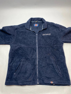 Dickies Navy Full-Zip Fleece Jacket (Men’s L)