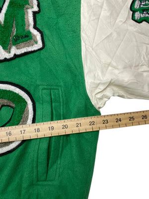 Green Badge Varsity Jacket Men's Medium