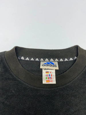 Adidas Vintage Black Fleece Sweatshirt (Men’s L)