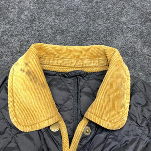 Black Barbour Quilted Jacket Women's Small