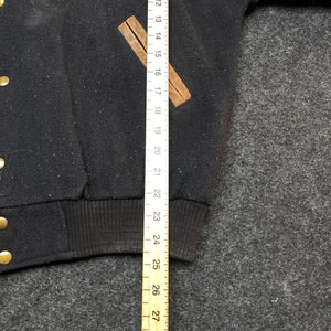 Vintage Black Pace Setter Varsity Jacket Men's Large