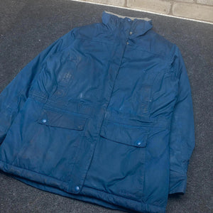 Blue L.L. Bean Parka Jacket Men's Small