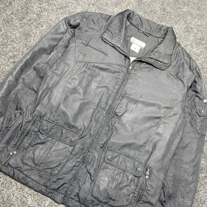 Black Columbia Windbreaker Women's Large