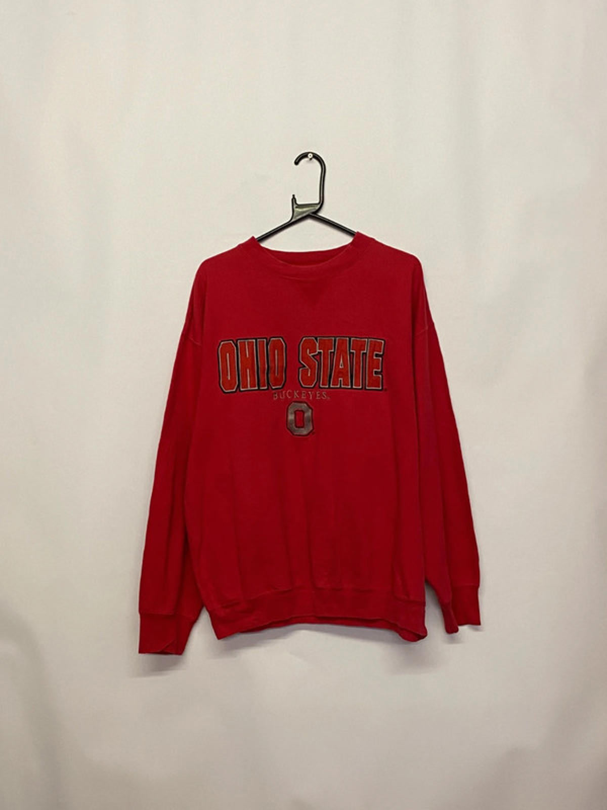 Ohio State Buckeyes Red Crewneck Sweatshirt