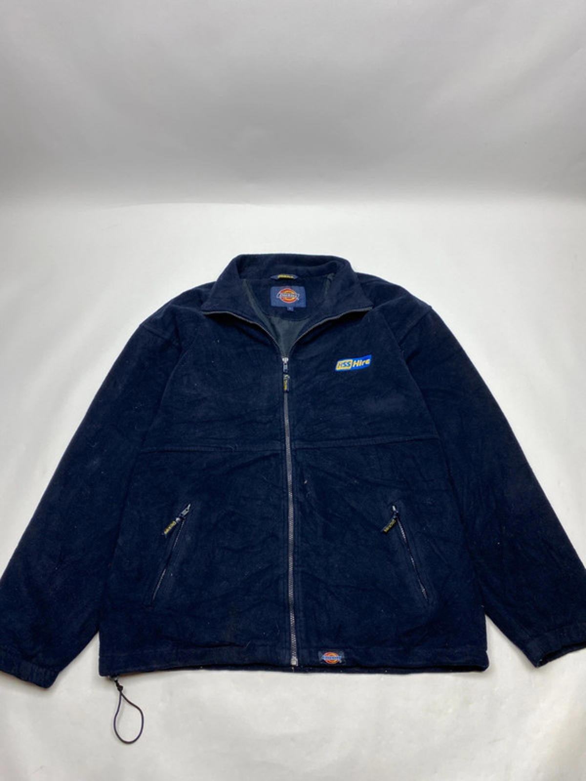 Dickies Navy Fleece Jacket – Men’s L – Workwear / Outdoor Zip-Up