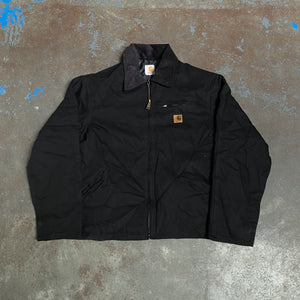 Carhartt Black Jackets Reworkwear Northern Pole Vintage Wholesale 