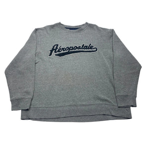 Grey Aeropostale Sweatshirt Men's Large
