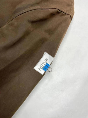 Lacoste Brown Padded Hooded Jacket Vintage Style – Size L