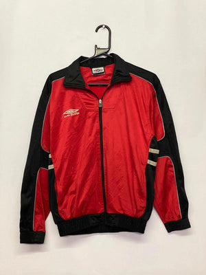 Vintage Umbro Red & Black Track Jacket