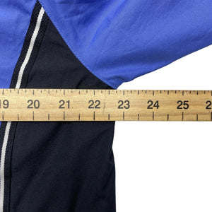 Blue and Black Reebok Windbreaker Women's Large