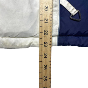 White and Navy Columbia Gilet Women's Large