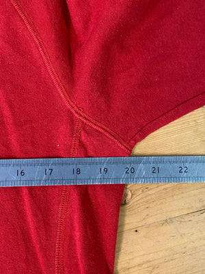 Adidas Red Logo Crewneck Sweatshirt