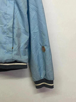 Men's Light Blue Windbreaker Jacket