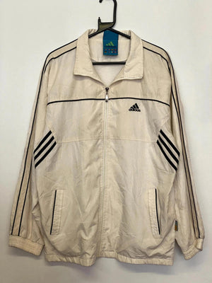 Vintage Adidas Equipment Cream Track Jacket – Men’s L/XL
