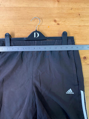 Adidas Black 3-Stripes Sports Shorts