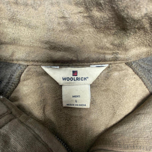 Brown Woolrich Fleece Men's Large