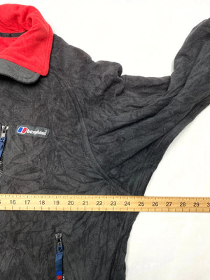 Berghaus Black & Red Full-Zip Fleece Jacket (Men’s L)