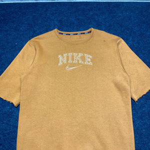 Mustard Nike Logo T-shirt Men's Large