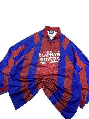 90s Red-Blue Umbro Jersey Men's XL