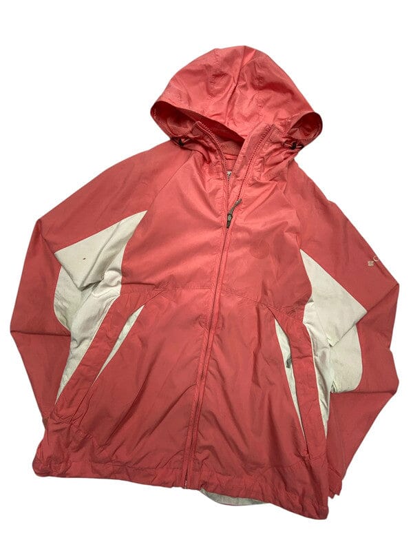 Coral Columbia Raincoat Women's Small Northern Pole Vintage Wholesale 