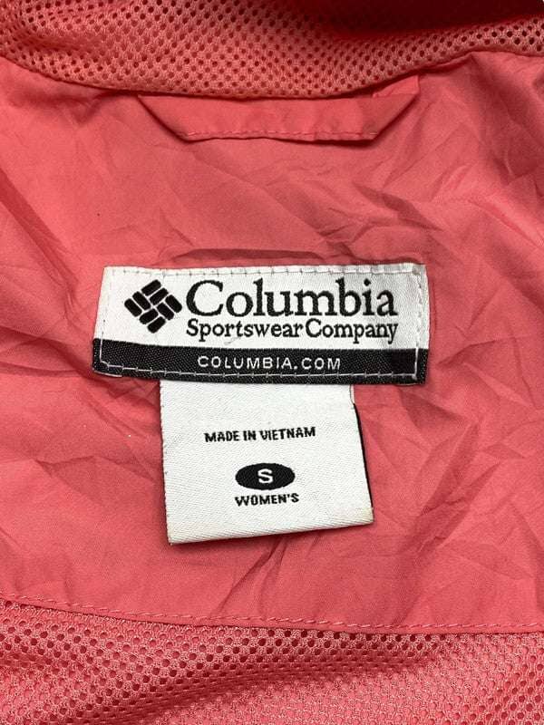 Coral Columbia Raincoat Women's Small Northern Pole Vintage Wholesale 